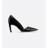My Dior high heels Black soft cowhide leather