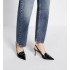 Dior Boy slingback pumps Black cowhide leather