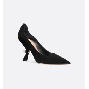 Dior Tribales pumps Black sheepskin suede