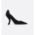 Dior Tribales pumps Black sheepskin suede