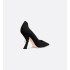 Dior Tribales pumps Black sheepskin suede