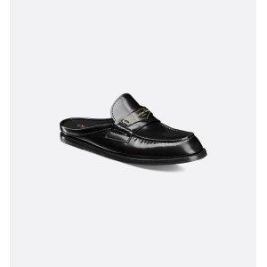 Dior Boy Mule Black Brushed Calfskin
