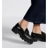 Dior Boy Platform Loafer Black Brushed Calfskin