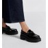 Dior Boy Platform Loafer Black Brushed Calfskin