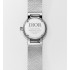 La D de Dior Satine  Ø 25 MM, Steel, Pink Mother-Of-Pearl and Diamonds