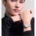 La D My Dior Ø 25 MM, Steel, Yellow Gold, White Mother-Of-Pearl and Diamonds
