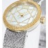 La D My Dior Ø 25 MM, Steel, Yellow Gold, White Mother-Of-Pearl and Diamonds