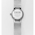 La D de Dior Satine Ø 25 MM, Steel, Pink Mother-Of-Pearl and Diamonds
