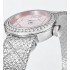 La Mini D My Dior Ø 19 MM, Steel, Pink Mother-Of-Pearl and Diamonds