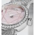 La Mini D My Dior Ø 19 MM, Steel, Pink Mother-Of-Pearl and Diamonds