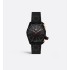 Chiffre Rouge Black Ultramatte Diamonds Ø 38 MM, Automatic, Black Ultramatte Steel, Pink Gold, Black Diamonds  