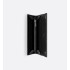 Long Flap Wallet Black Dior Oblique Jacquard