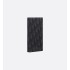 Long Vertical Wallet Black Dior Oblique Jacquard