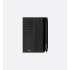 Long Vertical Wallet Black Dior Oblique Jacquard