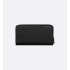 Long Zipped Wallet Black Dior Gravity Leather