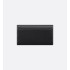 Saddle Long Wallet  Black Grained Calfskin