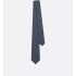 Dior Oblique Pixel Tie Blue, Navy Blue and White Silk