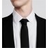 Dior Oblique Tie  Black Silk