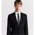 Striped Dior Oblique Tie Gray and White Silk