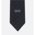 CD Icon Tie  Black Silk