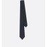 CD Icon Tie  Black Silk