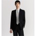 CD Icon Tie  Gray Silk