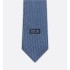 Dior Oblique Tie   Blue Silk