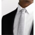 CD Diamond Tie  Dior Gray Silk