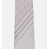 Striped Dior Oblique Tie  Gray and Light Gray Silk    