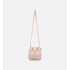 Small D-Motion Bag  Powder Pink Macrocannage Lambskin