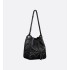 Medium D-Motion Bag  Black Macrocannage Lambskin