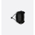 Medium D-Motion Bag  Black Macrocannage Lambskin