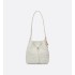 Medium D-Motion Bag  Ivory Macrocannage Lambskin
