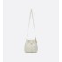 Medium D-Motion Bag  Ivory Macrocannage Lambskin