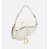 Saddle Bag with Strap  Latte Grained Calfskin