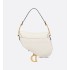 Saddle Bag with Strap  Latte Grained Calfskin