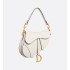 Saddle Bag with Strap  Latte Grained Calfskin