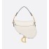 Mini Saddle Bag with Strap  Latte Grained Calfskin