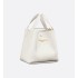 Small Signature Bucket Bag  Latte Grained Calfskin