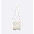 Small Signature Bucket Bag  Latte Grained Calfskin
