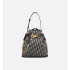 Medium C'est Dior Bag   Blue Dior Oblique Jacquard