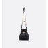 Medium C'est Dior Bag  Black CD-Embossed Calfskin