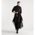 Small Dior Caro Bucket Bag  Black Macrocannage Lambskin