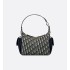 Medium D-Dream Bag  Blue Dior Oblique Jacquard and Smooth Calfskin