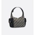 Medium D-Dream Bag  Blue Dior Oblique Jacquard and Smooth Calfskin