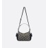 Medium D-Dream Bag  Blue Dior Oblique Jacquard and Smooth Calfskin