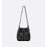 Small D-Motion Bag  Black Macrocannage Lambskin