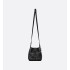 Small D-Motion Bag  Black Macrocannage Lambskin