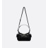 Medium D-Dream Bag  Black Macrocannage Lambskin