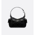 Medium D-Dream Bag  Black Macrocannage Lambskin